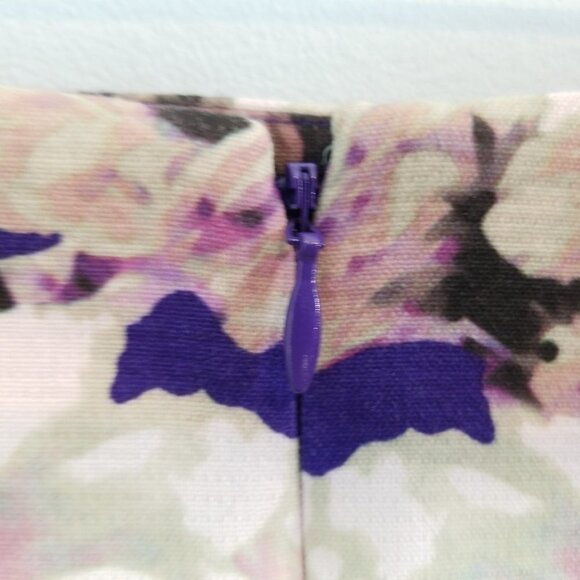 Talbots Floral Pencil Skirt 12 - Picture 5 of 8